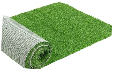 KiBcsLic Bandeja higiénica de Hierba sintética para Perros, Alfombrilla de Entrenamiento con Bandeja higiénica para Mascotas, para mear en Interiores de Cachorros y Animales pequeños, 40 x 60 cm