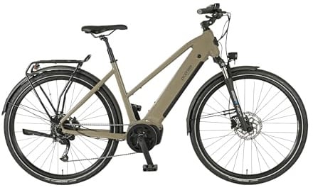 Prophete Entdecker 3.0 Trekking E-Bike 28 Zoll | 399,9 Wh, Integrierter Akku, Mittelmotor, 9-Gang Kettenschaltung, hdy. Scheibenbremse, Rahmenhöhe 50 cm