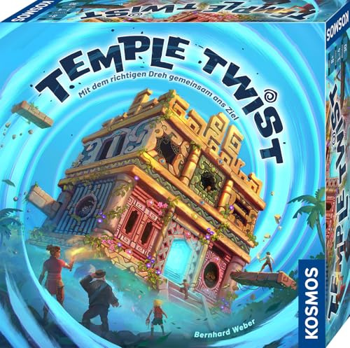 Kosmos Temple Twist – Kooperatives Familienspiel | Mit Aktionskarten & 3D-Tempel, Kommunikation, lustiges Gesellschaftsspiel für Kinder & Erwachsene ab 8 Jahren