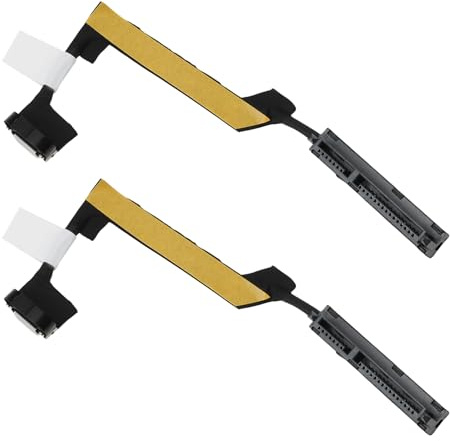 eMagTech 2Pcs SATA HDD SSD Hard Drive Cable 0M9XK Compatible with Dell Latitude 5400 5401 5410 5411 E5400