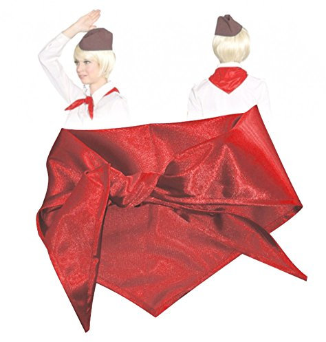 Krause & Sohn Halstuch rot Kostüm Zubehör Thälmann Pionier DDR Mottoparty Fasching Ostalgie
