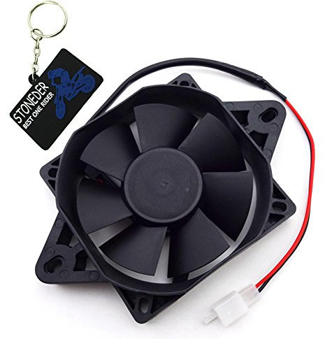 STONEDER Ventola di raffreddamento termica del radiatore elettrico per il buggy cinese del quad go-kart Buggy 4 Wheeler ATV UTV 200cc 250cc
