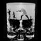 Animo Glass Whiskyglas mit Rugby-Szene.