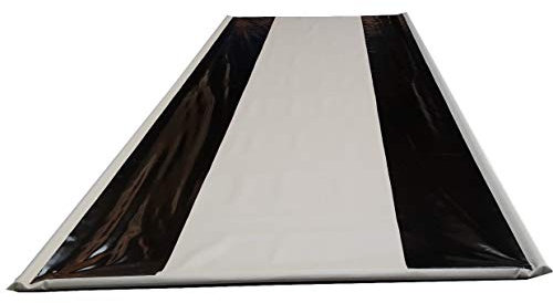 ! Tapis de protection en bâche de camion - 940 g/m² - Pour garage, sol, voiture, atelier, couverture de sol (5,4 m x 2,4 m)