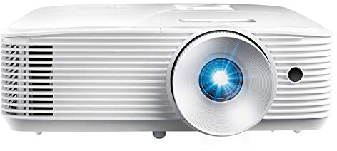 Optoma Proiettore Home Theater HD28HDR 1080p per giochi e film | Supporto per ingresso 4K | Compatibile HDR | Frequenza di aggiornamento 120Hz | Modalità di gioco migliorata, tempo di risposta 8,4 ms