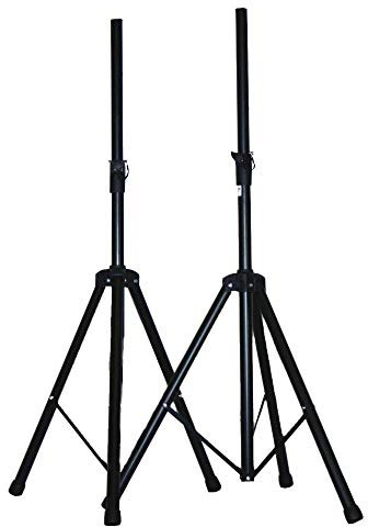 IBIZA SS01B LAUTSPRECHERSTATIVE + TASCHE PARTY DISCO MUSIK EVENT DJ BÜHNE BOX LAUTSPRECHER