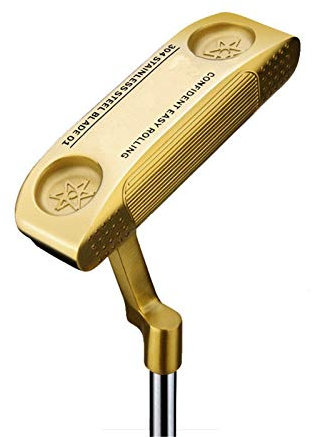 JTRHD Wedge Golf Club Golf Neutral Driving Iron Right Hand Regular Shaft Golf Club Ambition Golfer for Beginners and Advanced (Color : Gold, Size : One size)
