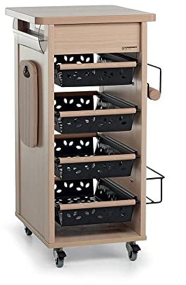 Foppapedretti Bistrot Carrello Cucina, naturale