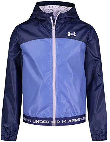 Under Armour Veste coupe-vent avec fermeture éclair pour fille - Imperméable et coupe-vent