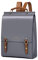 Cnolés Business Rucksack Damen Leder Eleganter Daypack Wasserdicht Damen Rucksackhandtaschen Rücksacken für Damen Diebstahlsicherer Lederrucksack Damen Laptop Cityrucksack