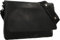 Gusti Sans Theodore chrome Porte-documents Sac à bandoulière Sac universitaire de travail Sacoche d'enseignant Grande sacoche bureau pour ordinateur portable Vintage Noir Cuir