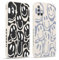 Pnakqil 2 stück Handyhülle für Samsung Galaxy A71 4G 6.7,Hülle Lustiges Verdrehtes Lächeln Face Design Grimace Bemaltes Muster süß Aesthetic Mädchen Silikon Schutzhülle Tasche Schön Kameraschutz Case
