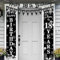 Kreatwow 18th Birthday Decorations Black Silver Happy 18th Birthday Banner Garland Black Silver Cheers to 18 Years Old Yard Sign Door Banner for 18 Years Old Men Women Birthday Party Indoor Outdoor