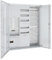WITTKOWARE Komplett-Zählerschrank, 1x 3-Punkt Zählerplatz, Verteilerfeld mit APZ, Mediafeld