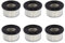 Roosny 6X Filtro 'Aria, Filtro 'Aria ED2175306S Accessorio di Ricambio per Auto per Lombardini 15LD440B1 15LD225 15LD350 15LD400