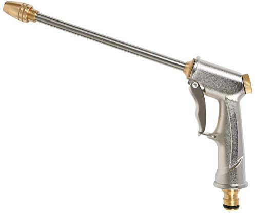 Pistolet d'arrosage jardin Métal très résistant à 6 spray pour arroser fleurs et plantes ou laver voitures et objets. Pistolet d'arrosage et douchette de jardin multifonction