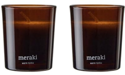 Scented candle, Warm tonka