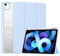 Yhsvie Hülle für iPad Air 13 Zoll (M2) 2024 Schutzhülle mit Stifthalter,Schlank Ständer Hülle Transparent Rückseite Case für iPad Air 13 2024 Cover,Auto Schlaf/Aufwach-Hellblau