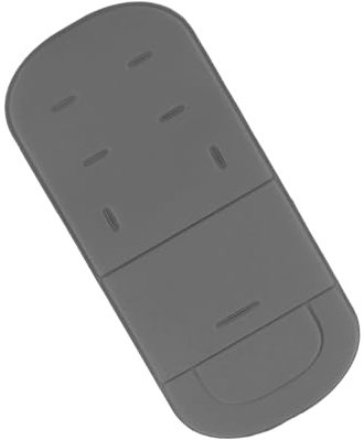 Baby Sitzauflage für Kinderwagen, Baby Sitzeinlage, Baby Sitzauflage Buggy, Universal Kinderwagen Sitzauflage, Universell Einlage für Kinderwagen und Buggy, Weich, Atmungsaktiv, Leinengrau