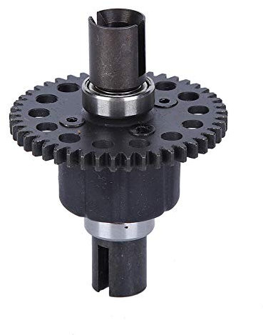 NUMNBE Mitteldifferential für RC Auto - 46T 1.0Mo Stahlgetriebe, leicht installierbares Zubehör für Buggy Truck Truggy SCT 1/8