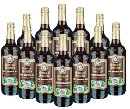 Samuel Smith's Nut Brown Ale 355ml Bottles - 5.0% ABV (12 Pack)