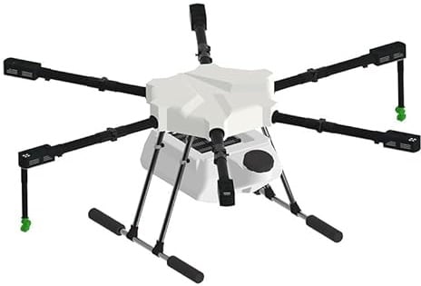 ResGcx V1250HZ Hexacopter Heavy-Lift-Flugplattform, 1250 mm Radstand, 10 l Nutzlastkapazität, faltbares UAV-Rahmensystem-Kit(White Cover Frame)