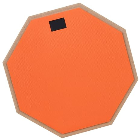 Silents Drum Practice Pad 30,5 cm doppelseitiges Snare für leises Training auf Snaredrums & auf Ihren Schoßgeräuschen