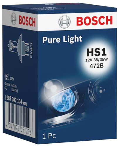 Bosch HS1 Pure Light motorbike Bulb - 12 V 35/35 W PX43t - 1 Bulb