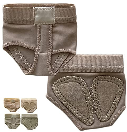 DANCEYOU Füßlinge Ballenschutz Tanzen Footundeez Barfußschuh Zehenpolster Zehenkappen Zehenschutz für Tänzer Trainieren und Sport Upgrade S