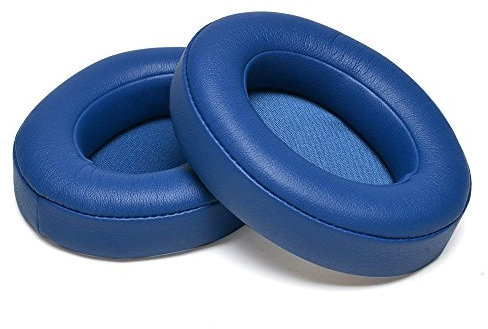 Ear Pads Replacement for Beats Studio 2 Wired/Wireless, Studio 3 Wired/Wireless Headphone by MMOBIEL - Memory Foam Protein PU Ear Pad Cushions - Earpads Replacement – Blue