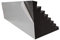 Alanpur® Bass Trap Lamellen Profil - (Selbstklebend ca. 100x30x30cm) - Absorber zur effektiven Raum Akustik