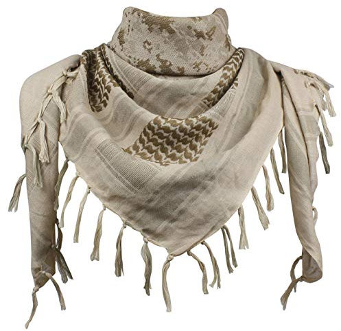 Explore Land 100 Baumwollschal, Militär, Shemagh Taktische Wüste Keffiyeh Gr. One size, Desert Camo