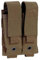 Tasmanian Tiger TT DBL Pistol Mag Pouch MKII Molle-System Doppel-Magazintasche für Pistolen kompatibel mit Glock SIG Beretta M9, Coyote Brown