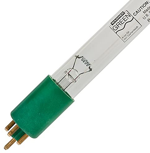 Ersatzlampe Tauchstrahler und Flex-UVC Geräte, Ersatzbrenner für UV-C Klärgeräte von Wagner Green, gegen Algen im Teich (75 Watt)