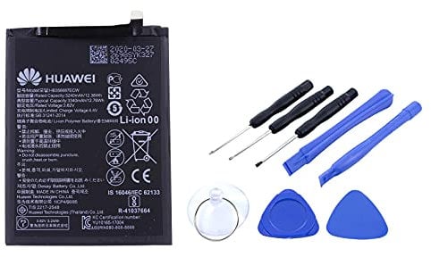 pabuTEL-Bundle Akku für Huawei P30 Lite - Ersatzakku Li-Ion mit 3340mAh - Huawei Original-Zubehör inklusive Werkzeug Set