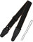 Skyzone Gitarrengurt,Skyzeone Verstellbarer, weicher Baumwoll-Bass-Schultergurt mit Kunstleder-Enden Schwarzer Gitarrengurt für E-Gitarre,Akustikgitarre,Bass