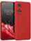kwmobile Housse Compatible avec Honor X7 Coque - Housse de téléphone en TPU avec Protection Appareil Photo - Rouge