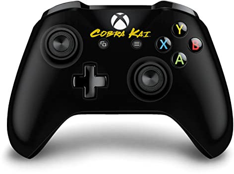 Head Case Designs Offizielle Cobra Kai Klassisches Logo Ikonisch Vinyl Haut Gaming Aufkleber Abziehbild Abdeckung kompatibel mit Xbox One S/X Controller