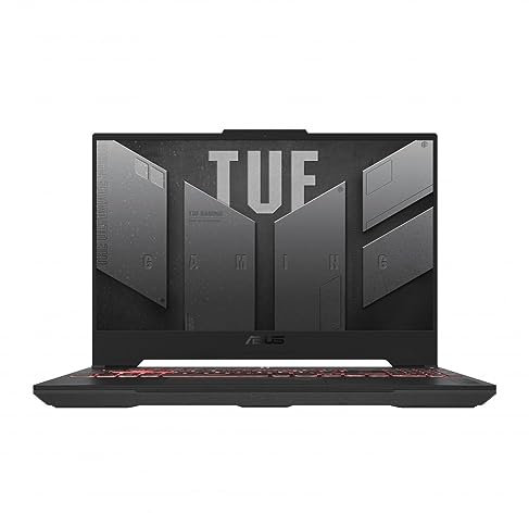 ASUS TUF Gaming A15 FA507XI-LP024 Gaming-Laptop, 39,6 cm (15,6 Zoll), Full HD, 144 Hz, AMD Ryzen 9 7940HS, 32 GB RAM, 512 GB SSD, RTX 4070 8 GB, ohne Betriebssystem, Grau (Meka), spanische