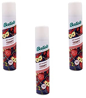 Batiste Trockenshampoo für saubereres und frischeres Haar – Tempt, 3er Pack (3 x 200 ml)