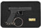 Zhongren G-17 Tactical Mini Pistolet Keychain 1: 3 Métal pièces mobiles Gun Model Collection Pendentif Bag Charm pour Army Fan Men Gift
