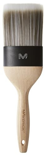 Maverick 105 Series X Paint Brush 3 Professional Straight Cut Oval Memex Head with FSC Wood 3 inch