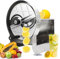 Coupe-légumes Professionnel, Coupe-Fruits Manuel, Machine de Découpe Commerciale, épaisseur Réglable, Coupe-légumes et Fruits pour Cuisine, Restaurant, Aide de Cuisine
