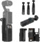 Fenmaru Erweiterungs Adapter Halterung für DJI Osmo Pocket 3 Zubehör, Osmo Pocket 3 Schutz Rahmen Mount für Osmo Pocket 3 Gimbal Kamera