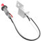 Tigbear 80462 Piezo-Grill-Zünder-Kit mit Druckknopf Ersatz für Weber Q100 Q200 Gasgrill, Flammenstarter Druckknopf Piezo-Kit