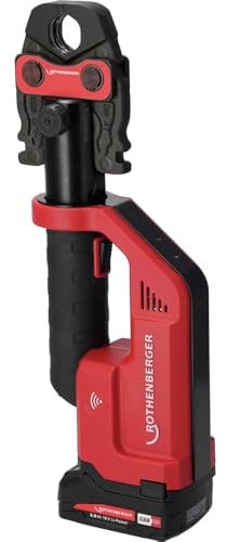 ROTHENBERGER ROMAX COMPACT III Basic Set 1, 1 x 2 Ah, EU, CAS | 1000004261 | pressatura, pressatrice, utensile pressante, pinza a pressatura