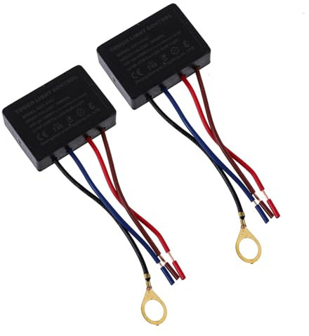 OSALADI 4piezas Interruptor Táctil Para Lámpara De Mesa Regulador De Brillo Cuatro Compatible Lámparas De Mesa Pack De Color Aleatorio