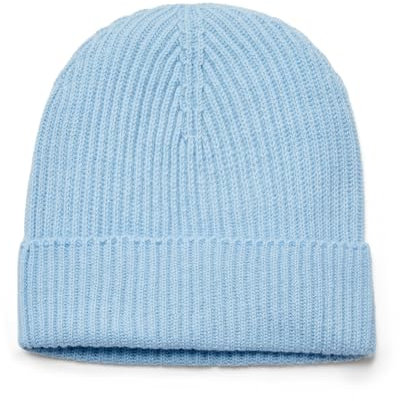 Cashmere Beanie Mütze - Lomond - 4-lagig, hellblau, Einheitsgröße