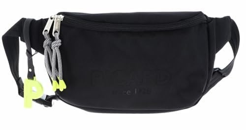 Picard LUCKY ONE Gürteltasche aus Nylon mit Reißverschluss in der Farbe Schwarz, Maße: 15x35x4 cm, 32834U9001