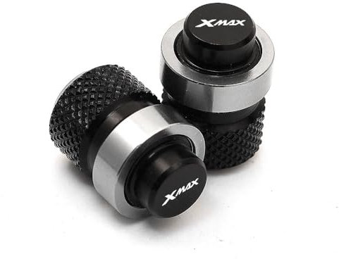 Seiten Ständer Vergrößern Platte Motorrad-Seitenständer, Vergrößerte Platte, Ständerverlängerung Und Ventilkappen Für YA&MAHA Xmax XMAX300 X MAX X-MAX Xmax 300 250 125 400